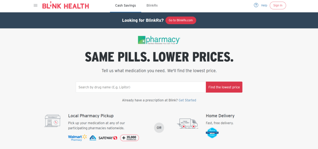 Blink Health Online Pharmacy - Modafinil.org Blink Health Online Pharmacy