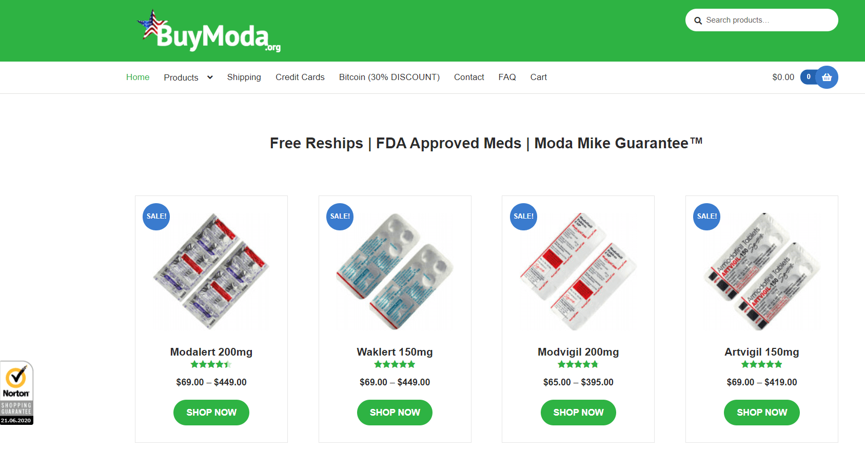 BuyModa Website - Modafinil.org BuyModa Website