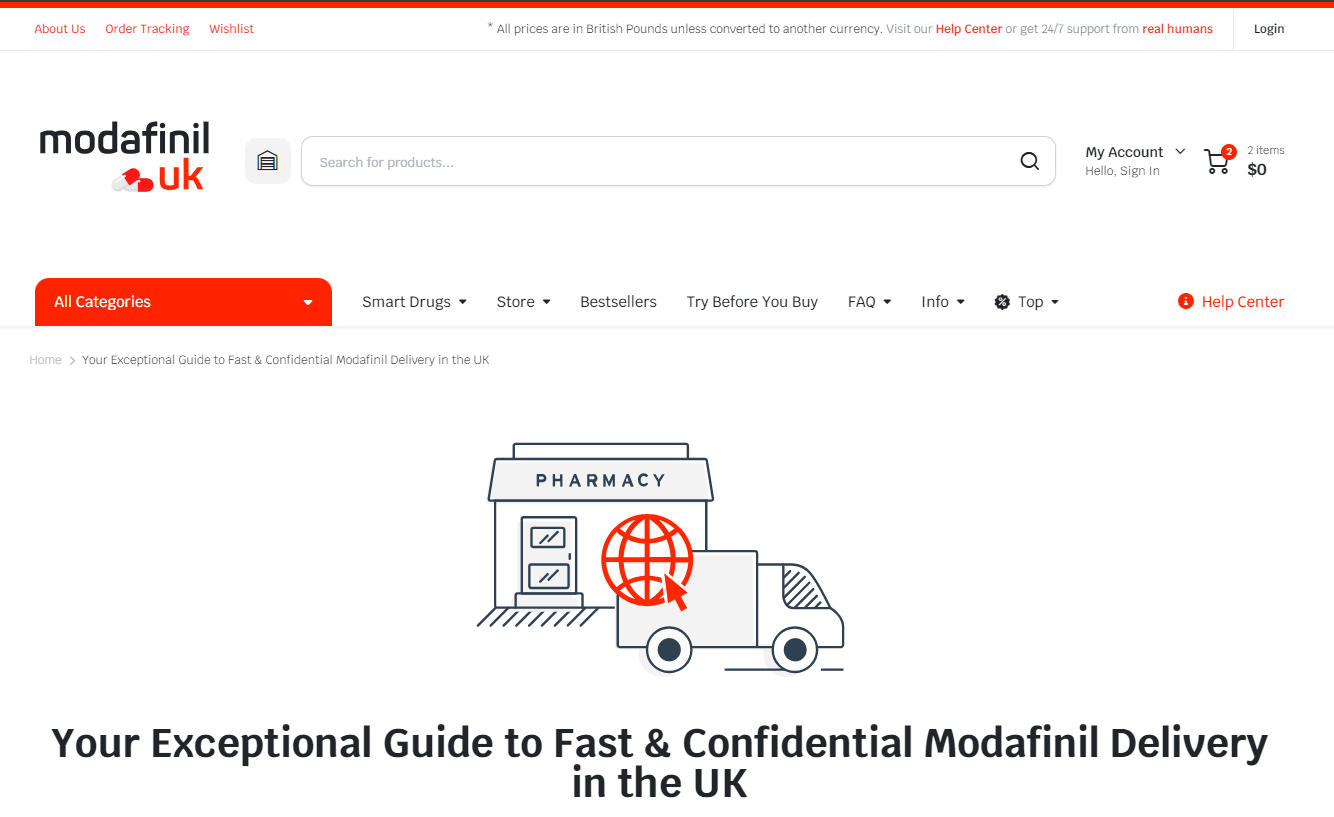 ModafinilUK Delivery Page - Modafinil.org ModafinilUK Delivery Page